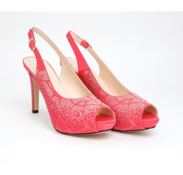 Slingback Aster in corallo