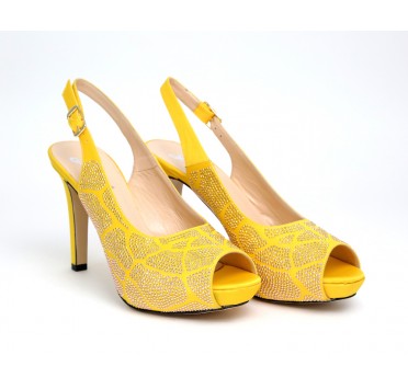 Slingback Aster in giallo