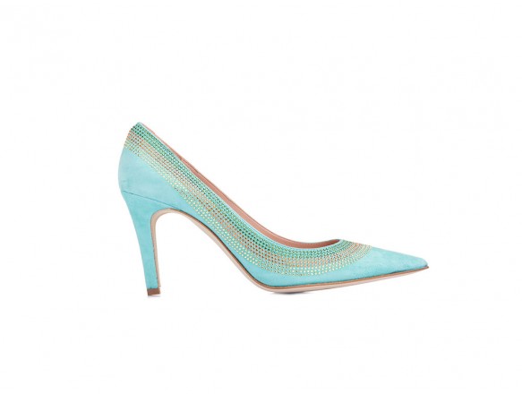 Crystal desire in Aqua Green