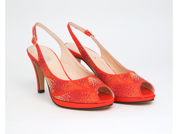 Sandalo Fern in arancio