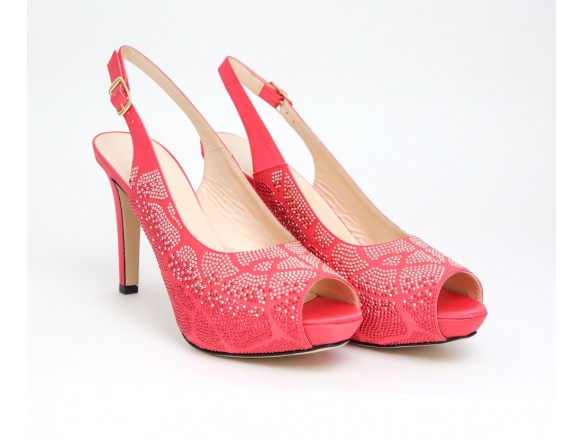 Slingback Aster in corallo