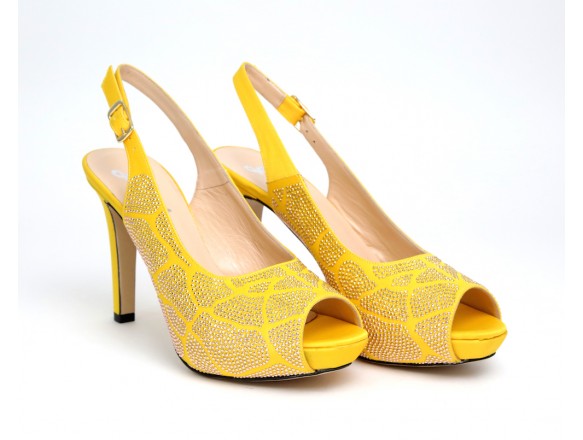 Slingback Aster in giallo