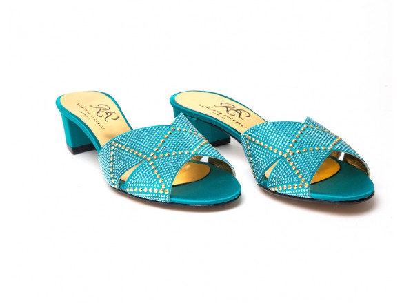 135 in teal green