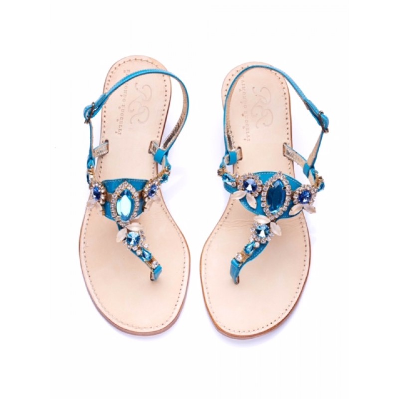 Scarpe gioiello turchese cheap
